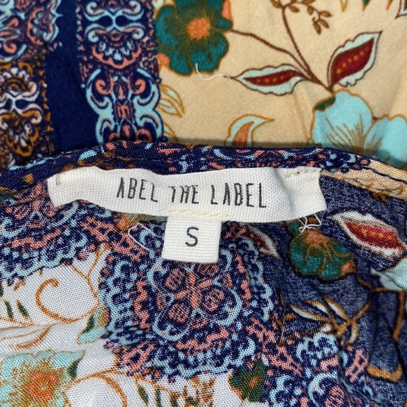 Abel The Label Floral Boho Patchwork Maxi Dress - Picture 8 of 10